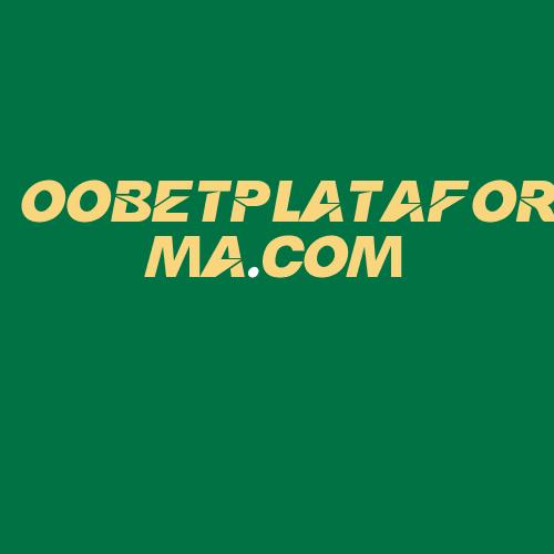 Logo da OOBETPLATAFORMA